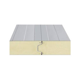 40mm, 50mm, 75mm, 100mm d'épaisseur Isolation de chambre froide Panneau sandwich PIR/ PU/<span class=keywords><strong>EPS</strong></span> - Product Image 4