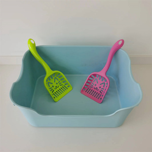 Recién llegado, pala portátil para desechar residuos de mascotas, pala de plástico para arena para gatos de fácil limpieza y cuchara de arena para gatos y perros - Product Image 4