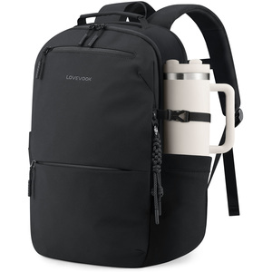 Mochila para Portátil LOVEVOOK para <span class=keywords><strong>Mujer</strong></span> y Hombre con Soporte para Vaso Gigante, Mochila de Viaje para Computadora de Trabajo de 15.6 Pulgadas con Compartimento para Portátil - Product Image 1