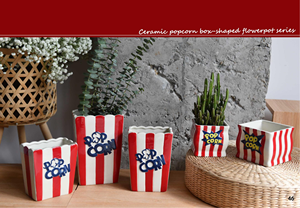 <span class=keywords><strong>Macetas</strong></span> de Cerámica <span class=keywords><strong>Hechas</strong></span> a Medida para Decoración de Interiores, Escritorio, Hogar, Sala de Estar, Mesa Auxiliar - Product Image 3