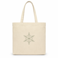 Sac en toile textile de Noël à motif personnalisé, en coton recyclé, pour le stockage de marchandises hivernales, double compartiment, disponible en stock et sur commande