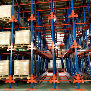 Automatic Radio Shuttle Rack High Density Warehouse Pallet <b>Storage</b> <b>System</b> Electric Shuttle Car <b>Racking</b> Factory Supply - Product Image 1