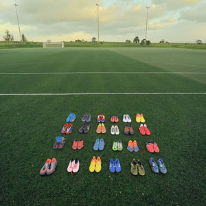 <span class=keywords><strong>Scarpe</strong></span> <span class=keywords><strong>da</strong></span> <span class=keywords><strong>Calcio</strong></span> di Alta Qualità <span class=keywords><strong>in</strong></span> Pelle Usate per Sport Invernali Estivi e Primaverili Disponibili <span class=keywords><strong>in</strong></span> Stock - Product Image 2