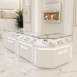 Espositore di Lusso a Prezzo di Fabbrica con LED per Gioiellerie, Negozi di Telefonia, Orologi, Profumerie e Farmacie, in MDF Resistente, Colore Personalizzabile - Product Image 4