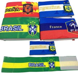 Brazalete de Capitán para Brasil, Argentina, Holanda, España, Alemania, Portugal, para Juventus, <span class=keywords><strong>Liverpool</strong></span>, Inter de Milán, 31 cm - Product Image 1