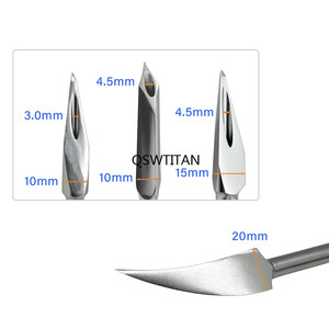 เครื่องมือเปิดรูสำหรับตะปูเหล็กในกระดูกต้นขาแบบกลวง พร้อมตัวนำรูปกรวยสำหรับตะปูเหล็กในกระดูกต้นขา - Product Image 3