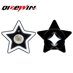 ไฟสปอตไลท์รถจักรยานยนต์ไฟ LED 24V IP67สีขาวเหลืองคู่ไฟ LED ภายนอกรูปดาวแองเจิลอาย - Product Image 3