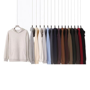 Fabricants de vêtements personnalisé ample 420G à capuche Double fermeture éclair sweat hommes américain rétro Cardigan à capuche manches longues - Product Image 1