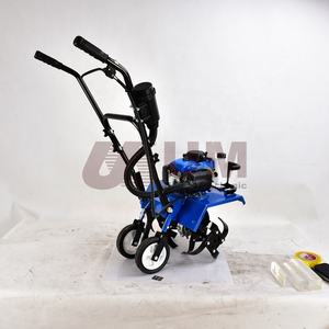 أم اللون الأزرق الراقية 144F آلة الحراثة السلطة 4 السكتة الدماغية البنزين المحراث - Product Image 6