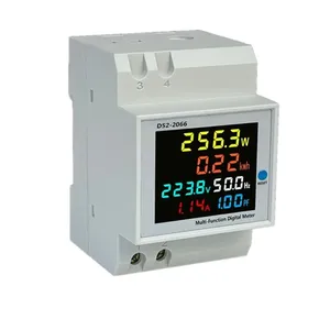 Medidor de energía monofásico Digital, Monitor de uso eléctrico, voltímetro de potencia, amperímetro, AC40-300, CA de 40v-450V, 100A - Product Image 1