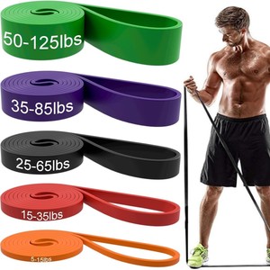 Bandes de résistance Flyton 5-125lbs TPE multifonctionnelles pour l'entraînement physique et les exercices - Product Image 1
