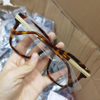 Haute qualité épais acétate Spectacle meilleur vendeur épais montures de lunettes coloré acétate grand szie lunettes pour les femmes