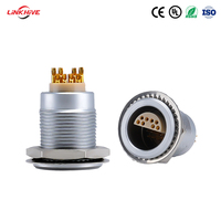 Connecteurs auto-bloquants push-pull en laiton chromé LINKHIVE pour batteries automobiles, LED et PCB, 6A 10A, à connexion rapide