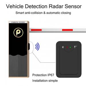 Chống đập nhựa Radar mặt đất cảm biến cuộn dây xe máy dò hồng ngoại IP67 bảo vệ ánh sáng bùng nổ cổng rào cản jewei 79g - Product Image 6