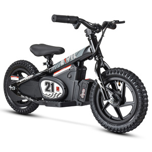 Trottinette d'équilibre pour enfants de 12 pouces avec cadre en aluminium, type ordinaire ZL006-12 noir, directement de l'usine - Product Image 1