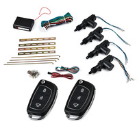 Système de verrouillage centralisé à distance pour voiture 12V en ABS, entrée sans clé, moteur à trois moteurs, un seul bouton de commande