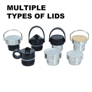 Produit très vendu - Bouteille d'eau sport à large ouverture, isolée, en acier inoxydable, thermos, avec logo personnalisé - Product Image 4