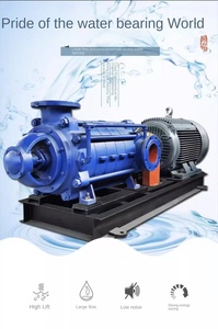 Pompe centrifuge horizontale multi-étages à moteur, haute pression, pour charbon, 300 m³/h, entièrement automatique - Product Image 3