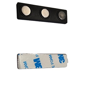 Imán de corte personalizado para ropa, tarjetero de pecho, adhesivo permanente de neodimio, etiqueta de insignia de nombre, uso Industrial, procesamiento de soldadura - Product Image 1