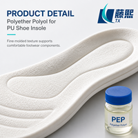 Polyol polyéther PEP de qualité industrielle pour semelles intérieures en mousse PU