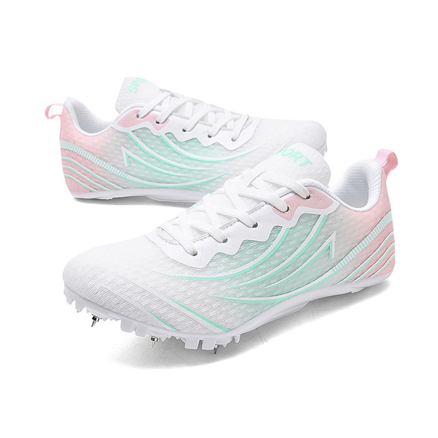 wholesale Student Spikes Track Field Short Running Sports 100m Special Middle School Entrance Exam Competition Men Shoes