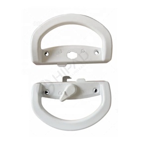 Corps de serrure en aluminium Upvc battant porte coulissante cylindre de serrure loquet à ressort pour porte 30mm corps fer acier bouton de porte ensemble de serrure - Product Image 5