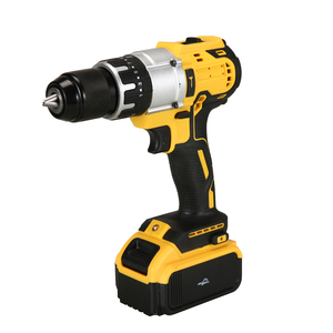 Taladro eléctrico cepillado, destornillador eléctrico inalámbrico, incluye combinación <span class=keywords><strong>de</strong></span> máquina perforadora, herramientas eléctricas - Product Image 4