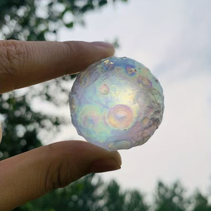 Esfera de Cristal de Cuarzo Transparente Tallada a Mano, Cristal Natural Curativo para Decoración, Venta al Por Mayor - Product Image 1