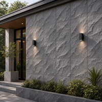 Panneau mural en PU imitation pierre empilée beige WYRAX 600x600mm, revêtement de façade, revêtement mural, vente en gros pour projets