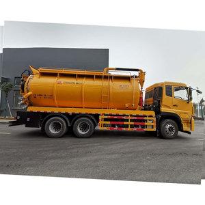 Camión de succión de aguas residuales eléctrico 2025 para limpieza de fosas sépticas, camión cisterna de succión 6x4 de 15m³, 16m³, 20m³, 25m³ ¡Gran oferta! - Product Image 4