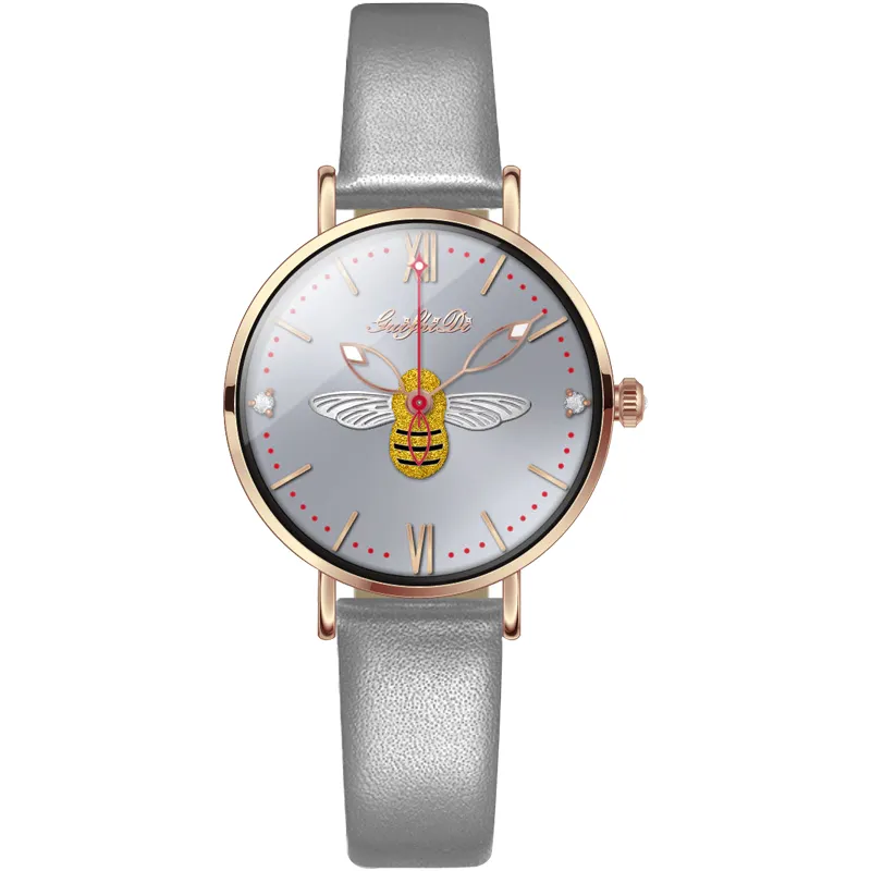 GUISHIDI New Style Japan Movement Quartz Watches 3atm Water Resistant Round Wrist Watch For Women Branded