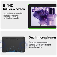 Nueva Tablet PC Android de 8 Pulgadas con Pantalla Táctil Capacitiva Rockchip Octa Quad Core, Wi-Fi, POE, NFC, RJ45, 3G, GSM, 4G, 5G, Luz LED Educativa