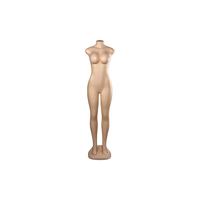 Maniquí de Plástico PE de Cuerpo Completo sin Cabeza, Modelo Femenino con Pechos Grandes, para Exportación y Comercio Exterior, Venta Caliente