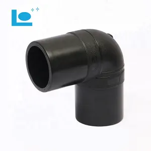 HDPE pipe Butt fusion Bend 90 Degree Elbow pe100