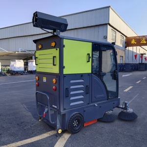 Balayeuse à batterie au lithium écologique |   Nettoyeur de rue électrique <span class=keywords><strong>silencieux</strong></span> pour le nettoyage des centres de villégiature <span class=keywords><strong>et</strong></span> des terrains de golf - Product Image 6