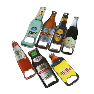 Décapsuleur de bière métal acier inoxydable alliage de zinc époxy émail sublimation logo personnalisé - Product Image 2