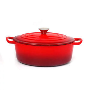 Vente <span class=keywords><strong>en</strong></span> gros d'usine de casseroles <span class=keywords><strong>en</strong></span> <span class=keywords><strong>fonte</strong></span> émaillée récipient de stock marmite moule de cuisson de <span class=keywords><strong>pain</strong></span> casserole <span class=keywords><strong>en</strong></span> <span class=keywords><strong>fonte</strong></span> - Product Image 4