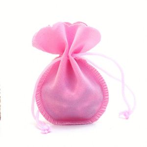 Pochettes en velours écologiques personnalisées de haute qualité avec cordon de serrage imprimé pour cadeaux, artisanat, accessoires de bougies, bracelets de téléphone portable - Product Image 4