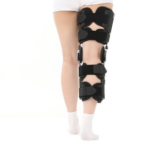 Attelles de genou orthopédiques réglables à charnières médicales - Product Image 6