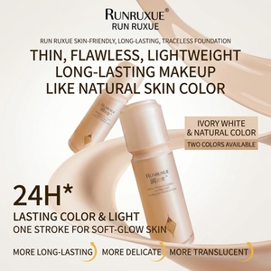 Fond de Teint Liquide Couvrant SPF Éclatant et Imperméable, Hydratant Teinté, Hydratant Préparateur de Teint, Poudre Fixatrice Matifiante, Crème <span class=keywords><strong>BB</strong></span> - Product Image 3