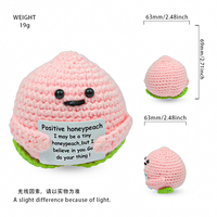 Inspirerende Levensechte Gehaakte Vruchten Honing Perzik Handgemaakte Gehaakte Perzik Kinderen Spelen Keuken Decor Of Geschenken Ornament
