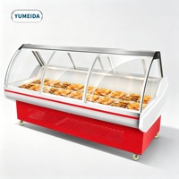 Vitrine Réfrigérée Commerciale Ouverte pour Aliments Frais – Idéale pour Supermarchés, Fruits, Légumes, Produits Laitiers et Épiceries