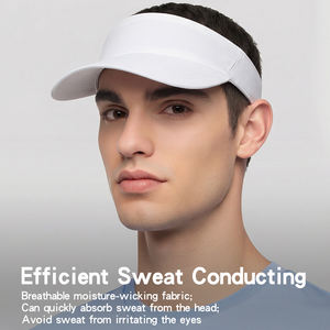 Casquette de sport universelle pliable pour femme avec visière, design personnalisé, logo, élastique, pour l'été - Product Image 5