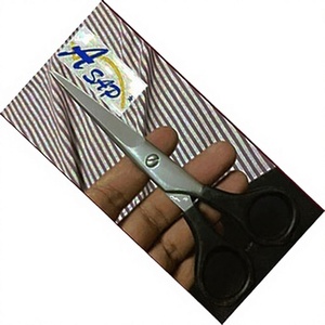ASAP ABS Hard <b>Plastic</b> Right-Handed Short Handle <b>Pocket</b> Friendly Cheap Economic Salon & Barbers Scissors Low Budget Beauty Tool - Product Image 1