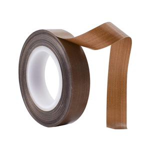 Nhà Máy 20 mét <span class=keywords><strong>PTFE</strong></span> tráng vải chịu nhiệt cao dính nhiệt độ cao <span class=keywords><strong>PTFE</strong></span> sợi thủy tinh băng cho chân không - Product Image 3