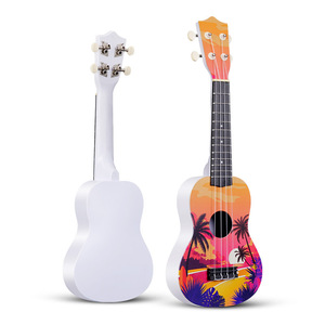 Popular Mini Ukelele de Juguete de 21 Pulgadas, Guitarra Pequeña de 4 Cuerdas de ABS para Niños Principiantes - Product Image 6