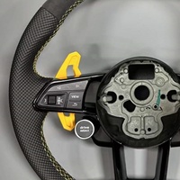 Botón de Arranque de un Toque, Volante de Alcántara para Volkswagen VW Golf R8 6 7 MK7 GTI GTD GTE Polo Golf 7 7.5 GTI GOLF 6