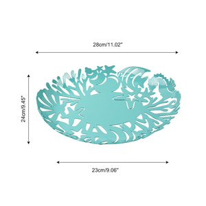 Décor <span class=keywords><strong>de</strong></span> <span class=keywords><strong>restaurant</strong></span> méditerranéen <span class=keywords><strong>Mer</strong></span> <span class=keywords><strong>de</strong></span> décor amusant pour enfants Assiette bleue Grand bol <span class=keywords><strong>de</strong></span> <span class=keywords><strong>fruits</strong></span> pour <span class=keywords><strong>le</strong></span> stockage <span class=keywords><strong>de</strong></span> <span class=keywords><strong>fruits</strong></span>, pains et légumes - Product Image 4