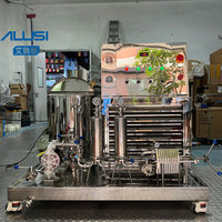 Ligne de production de parfum 50L congélation de parfum faisant le réservoir de mélange équipement de filtre de mélangeur d'acier inoxydable