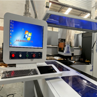 Perceuse CNC à six côtés et fraisage à double tête de forage automatique à six côtés